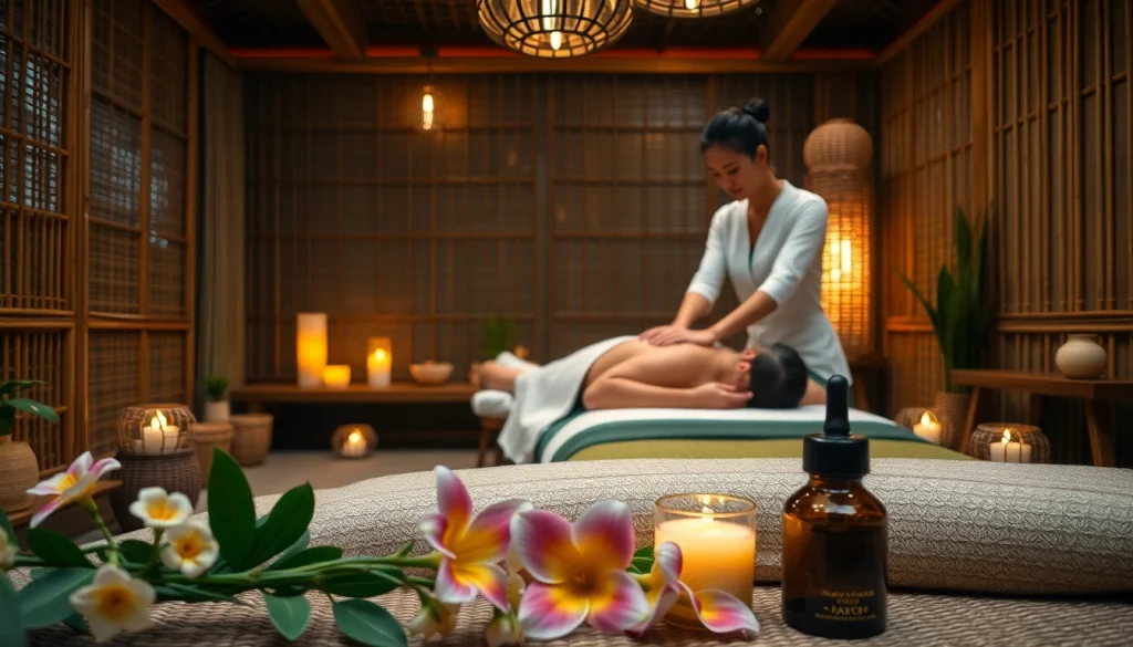 Experience a relaxing 호치민 마사지 with a skilled professional in a serene spa setting.